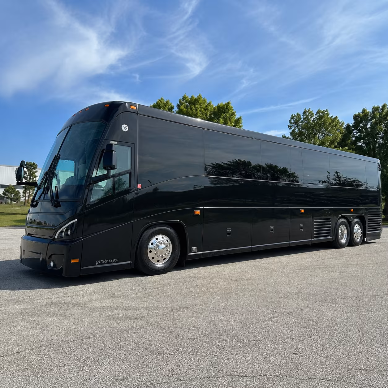 greenville 47 passenger charter bus