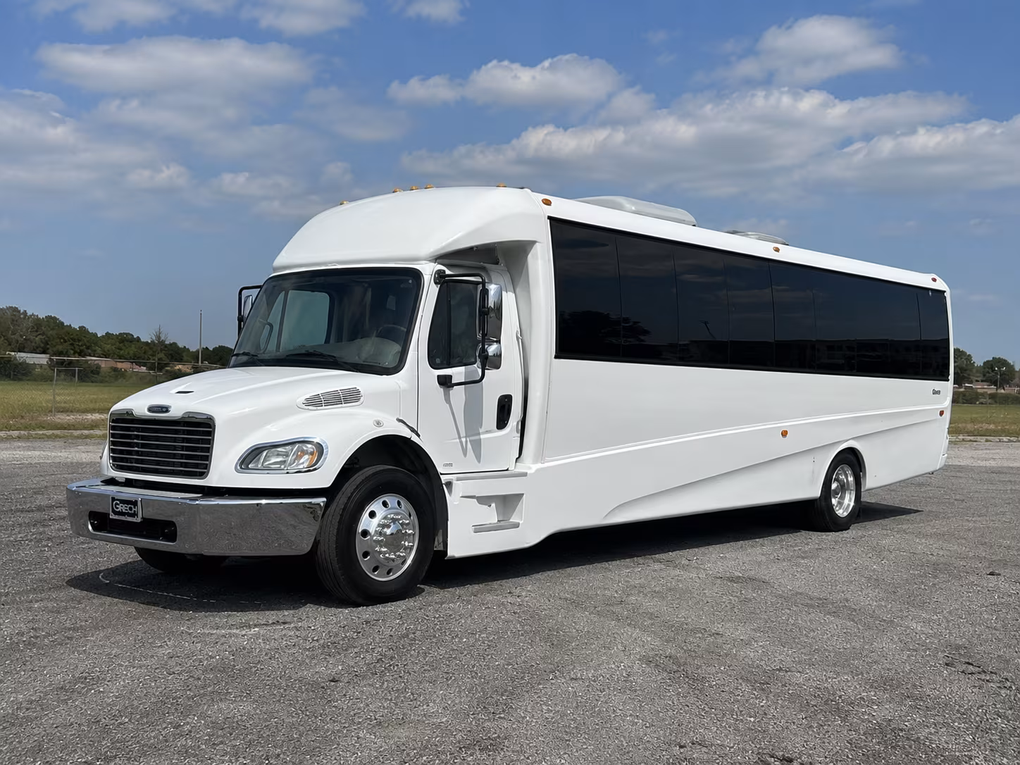 greenville 50 passenger party bus