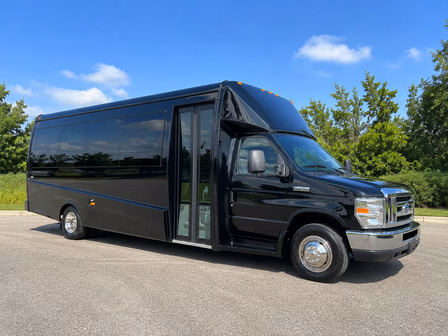 greenville bus rental service area