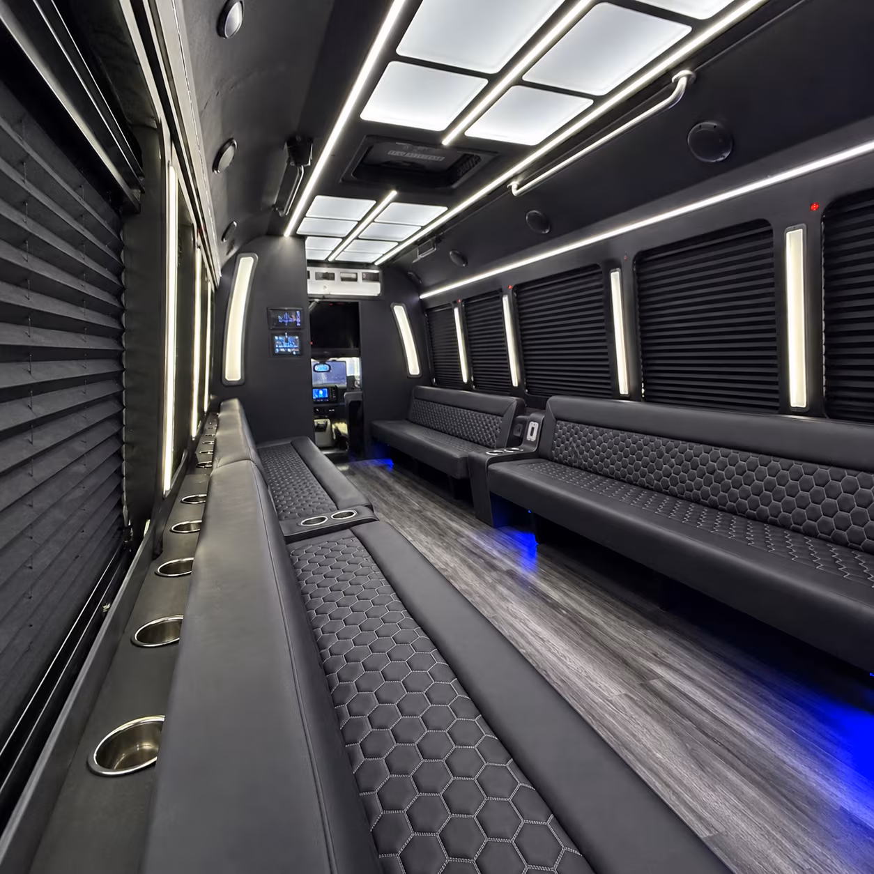 greenville party bus inside