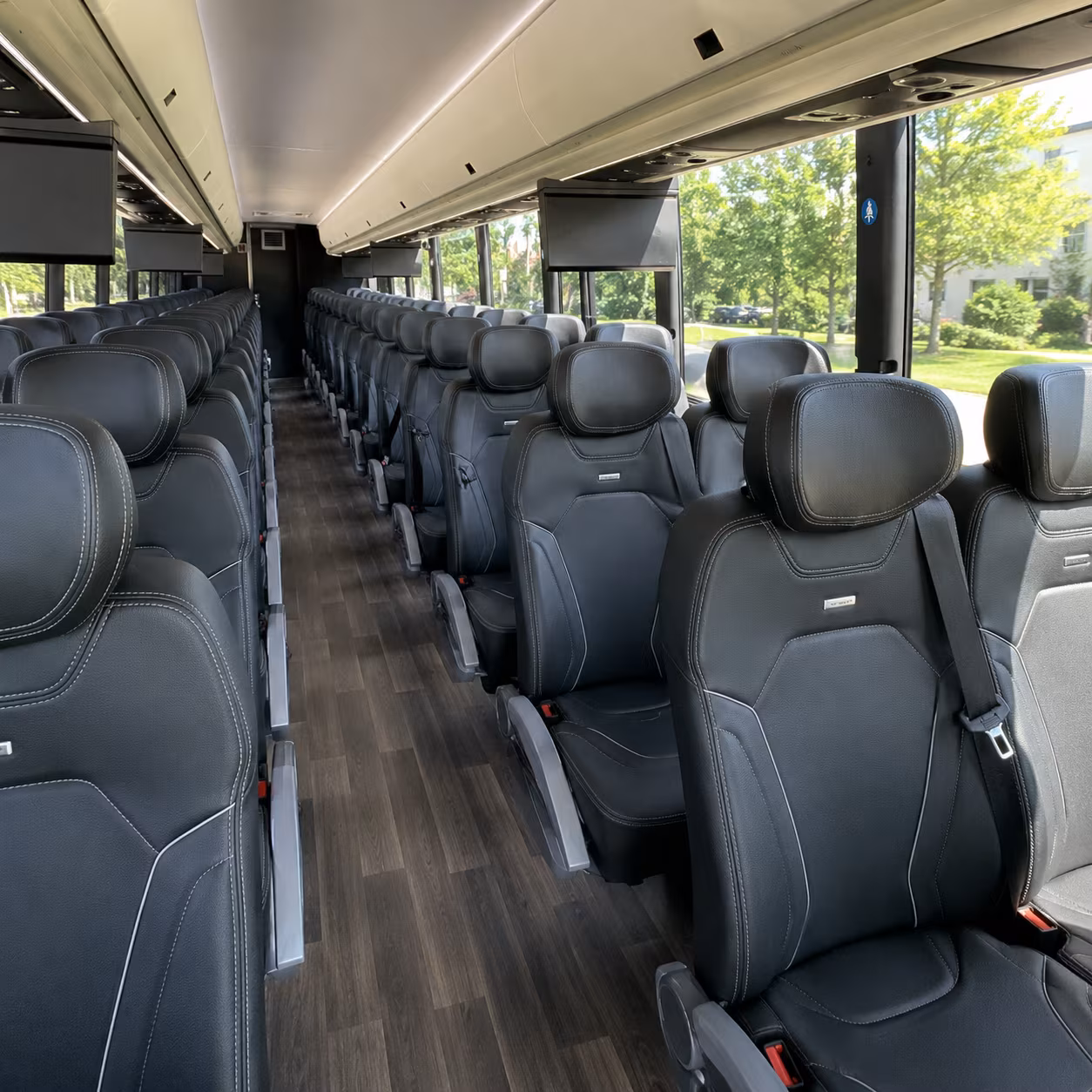 greenville private event charter bus rental