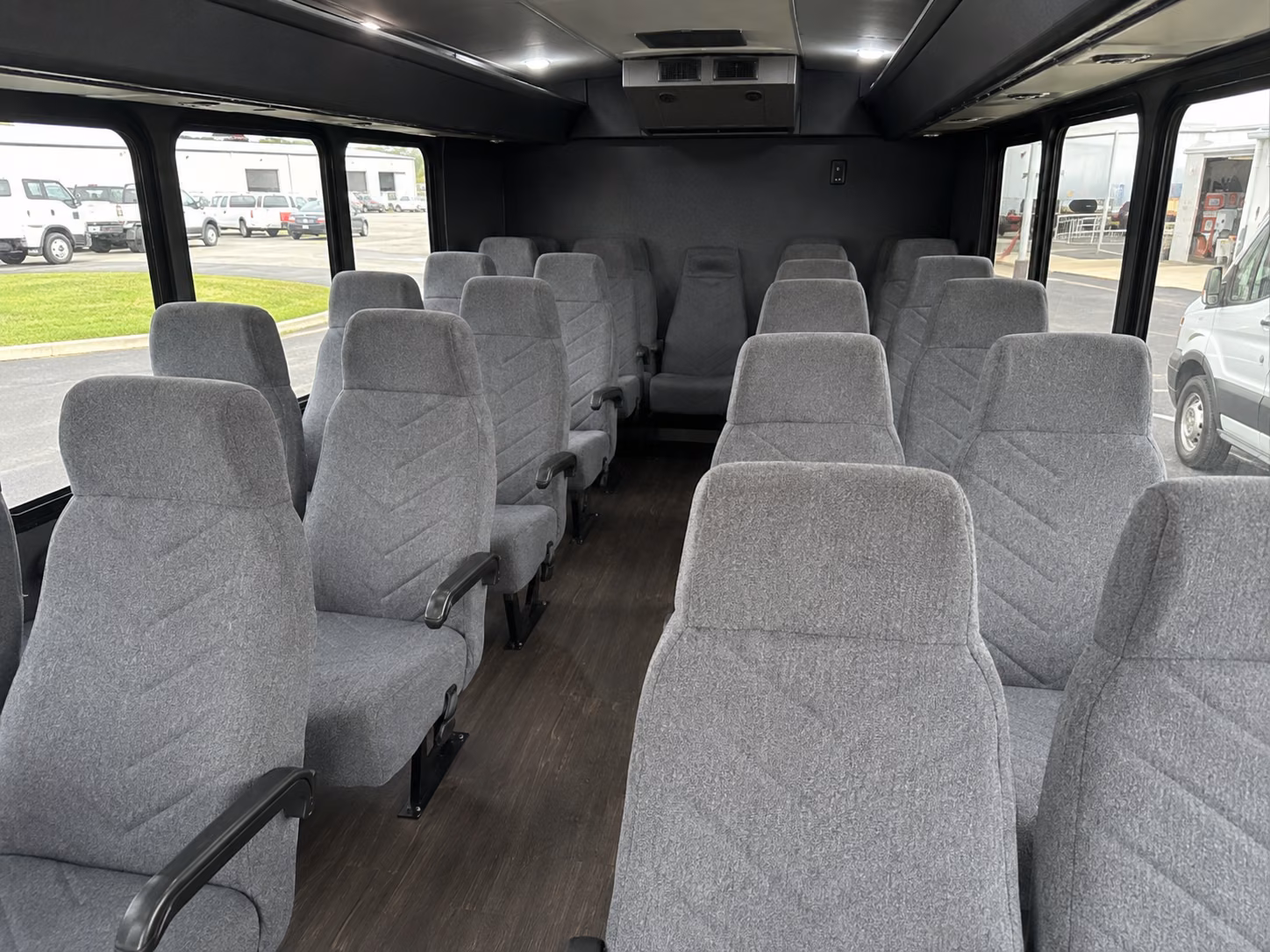 greenville religious group transportation onboard seating
