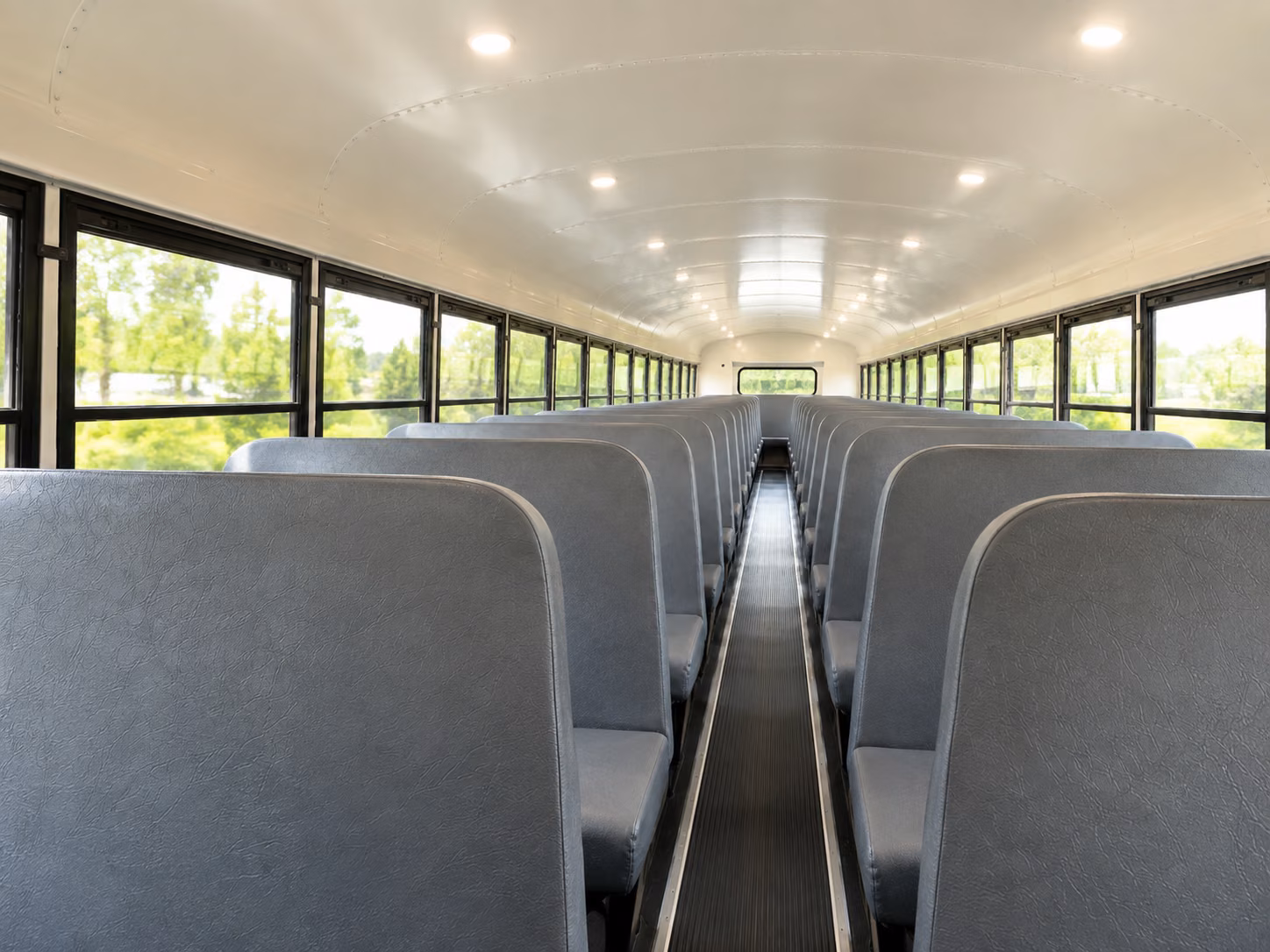 greenville school bus interior