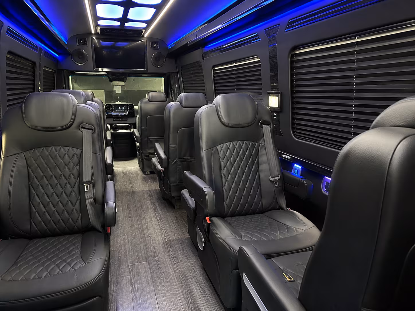 greenville sprinter van with driver interior