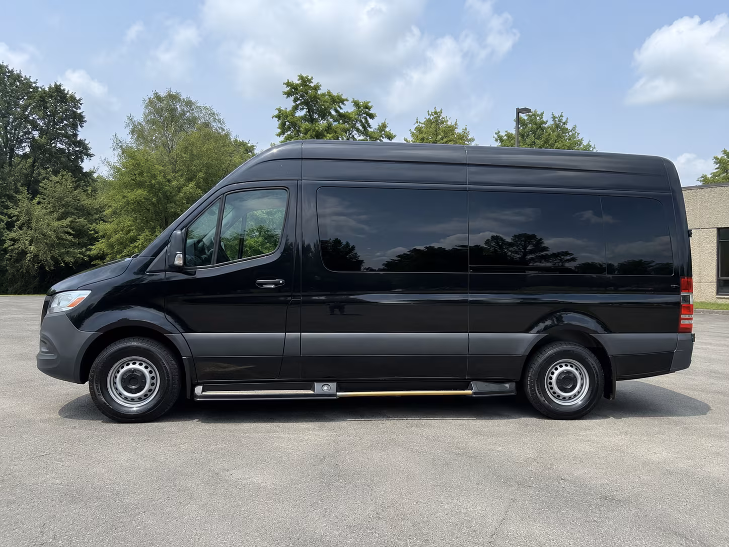 greenville sprinter van with driver