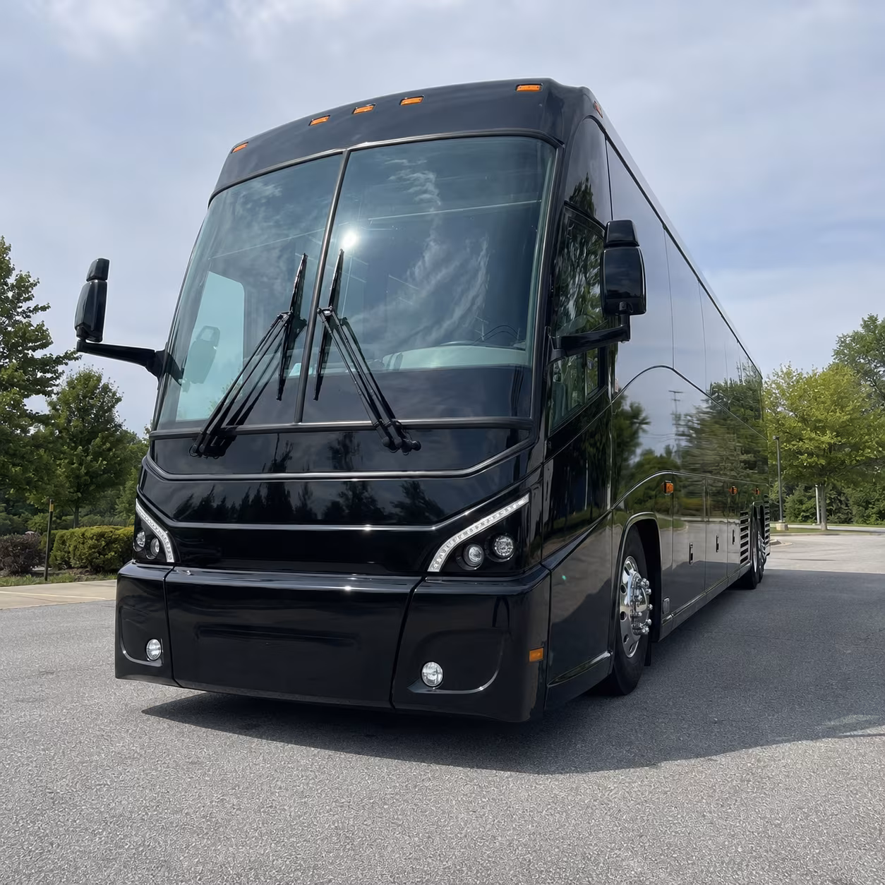 greenville wedding charter bus rental