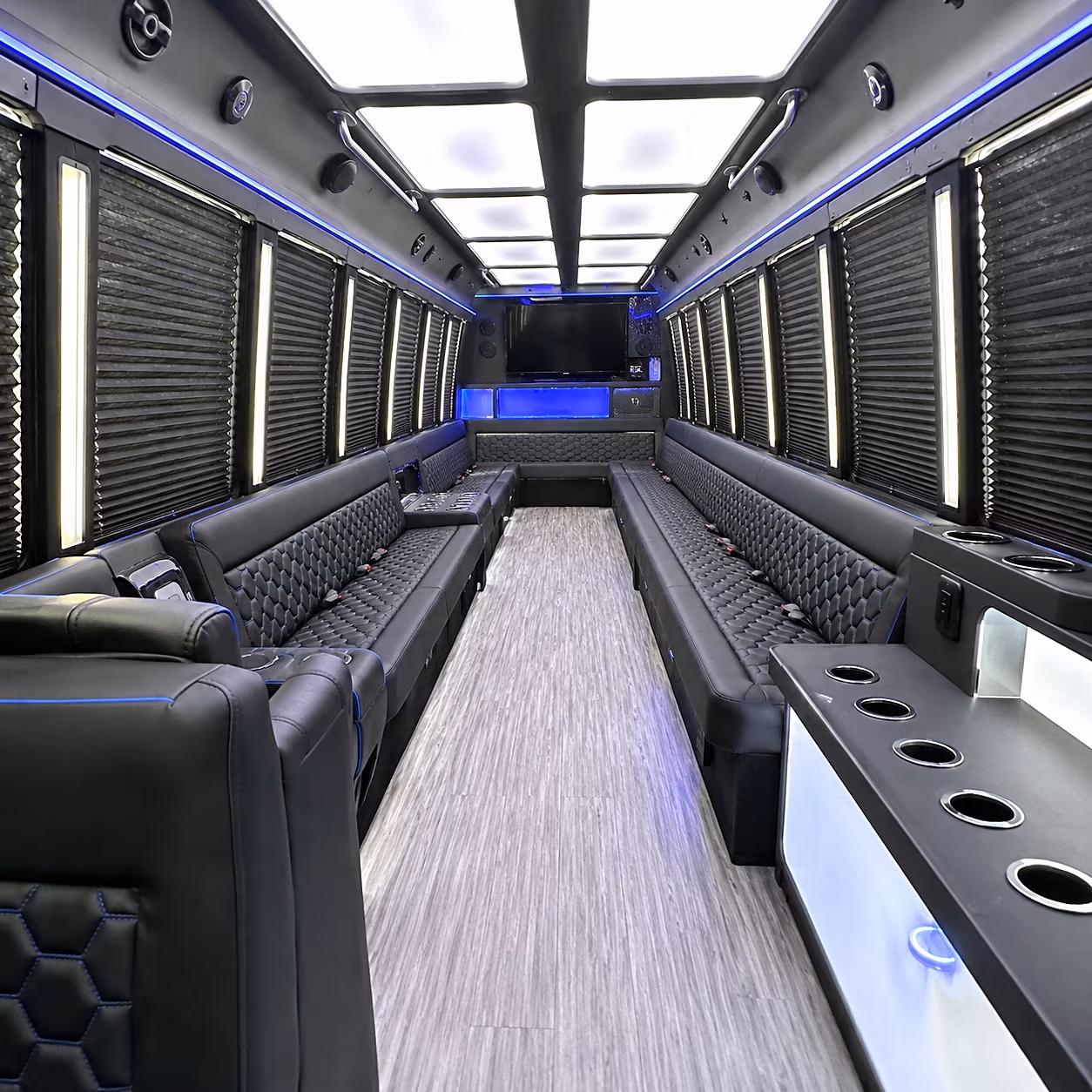 greenville wedding party bus rental