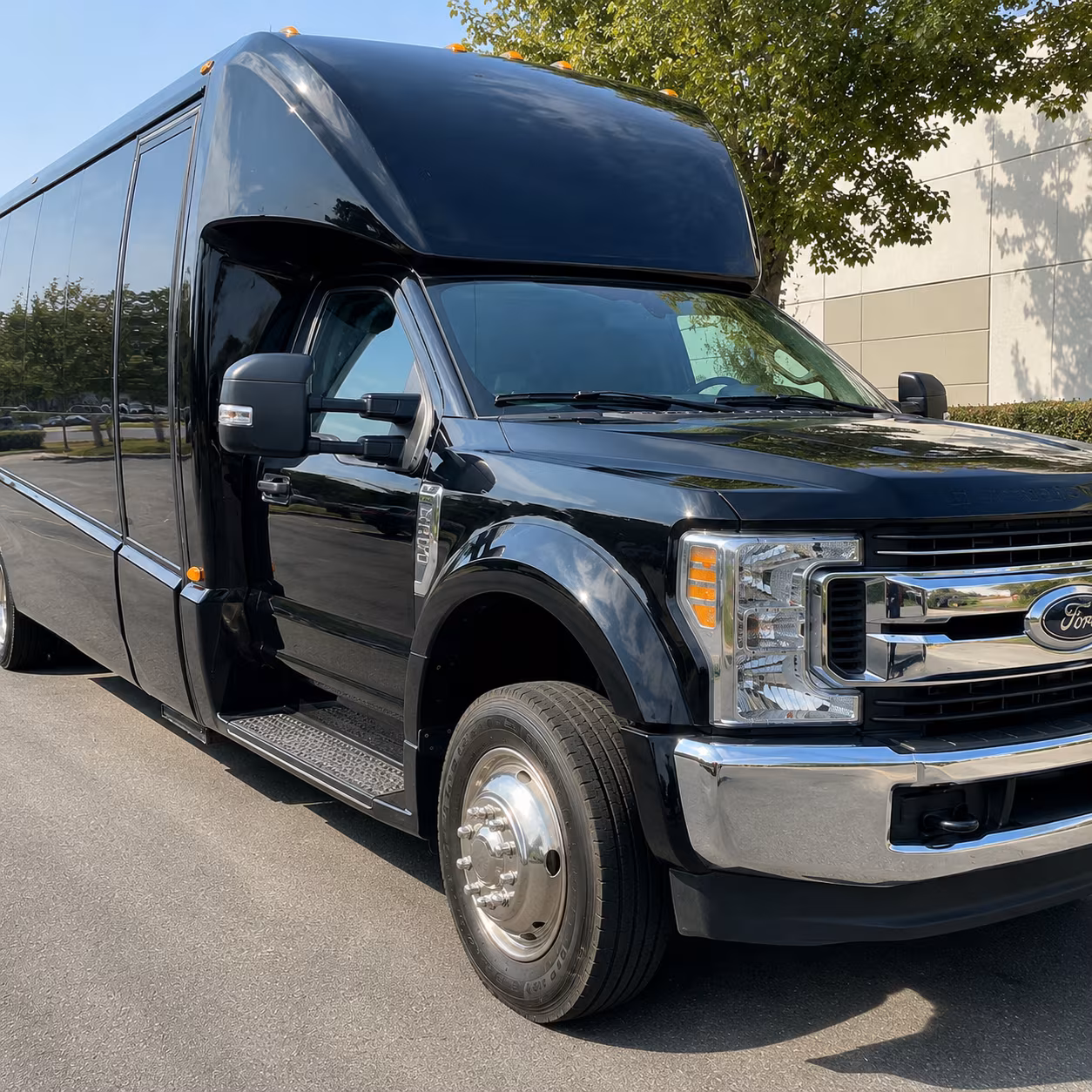 minibuses and charter buses for local high school and tournament sports